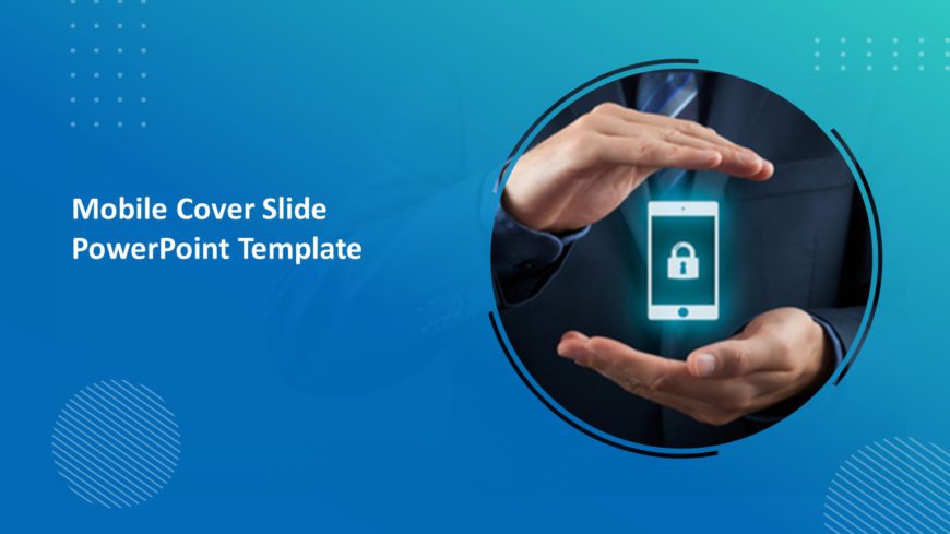 Mobile Cover Slide 02 PowerPoint Template