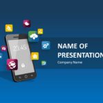 Mobile Cover Slide 03 PowerPoint Template & Google Slides Theme