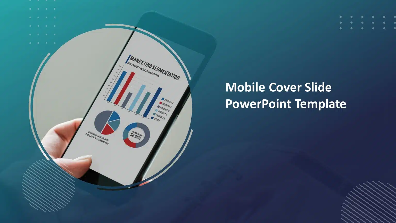 Mobile Cover Slide 04 PowerPoint Template & Google Slides Theme