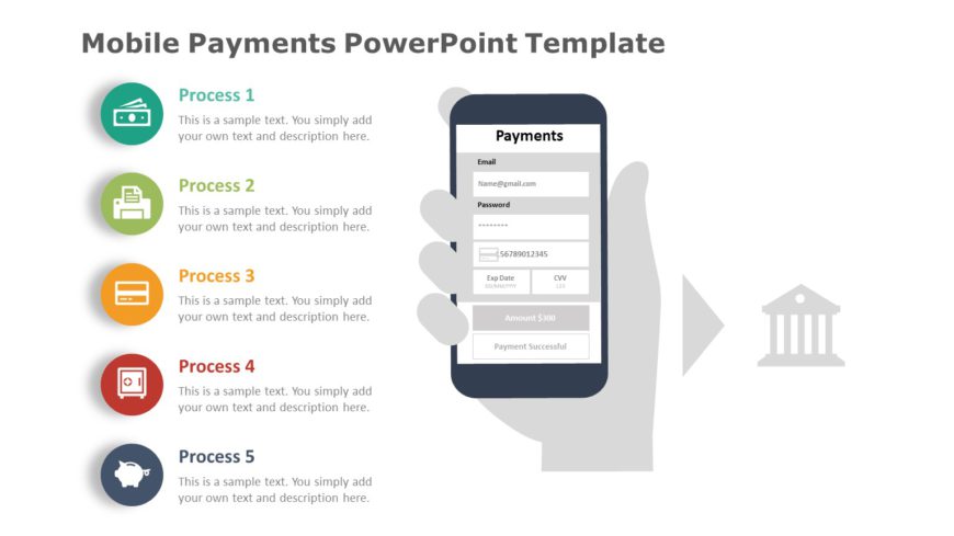 Mobile Payments PowerPoint Template