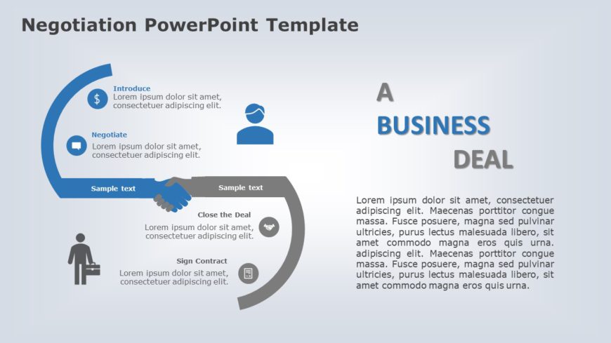 Negotiation 04 PowerPoint Template