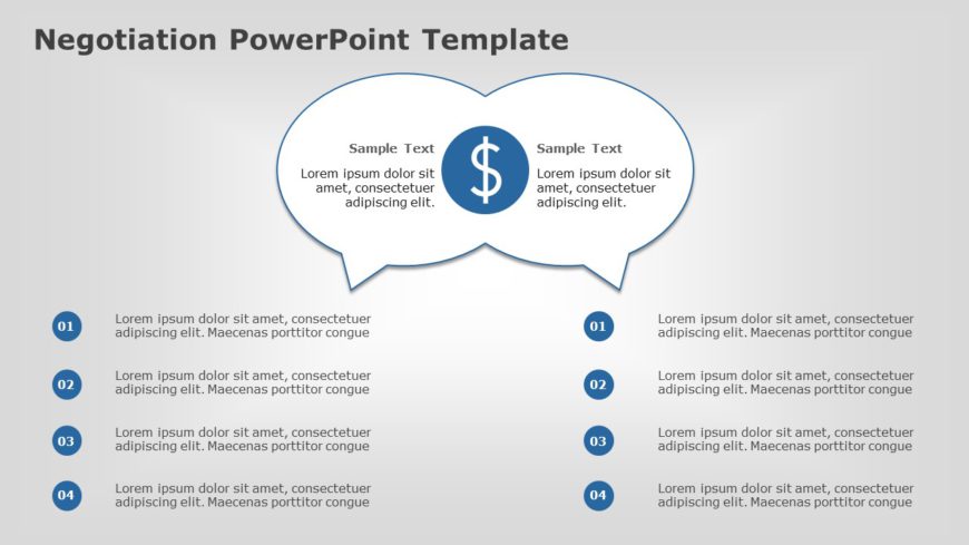 Negotiation 05 PowerPoint Template