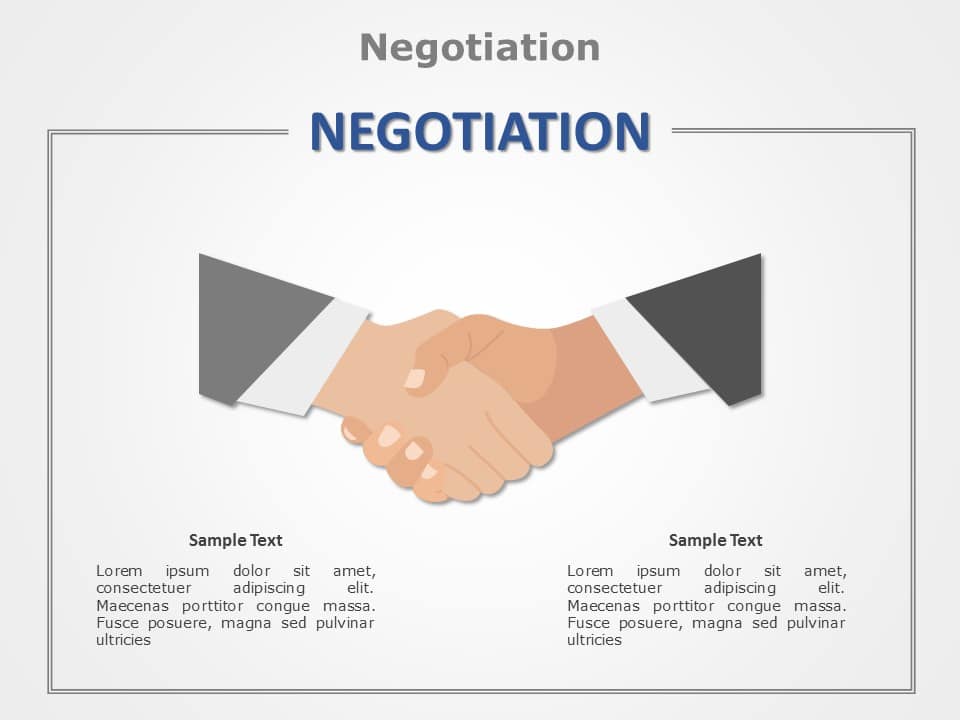 Negotiation 06 PowerPoint Template