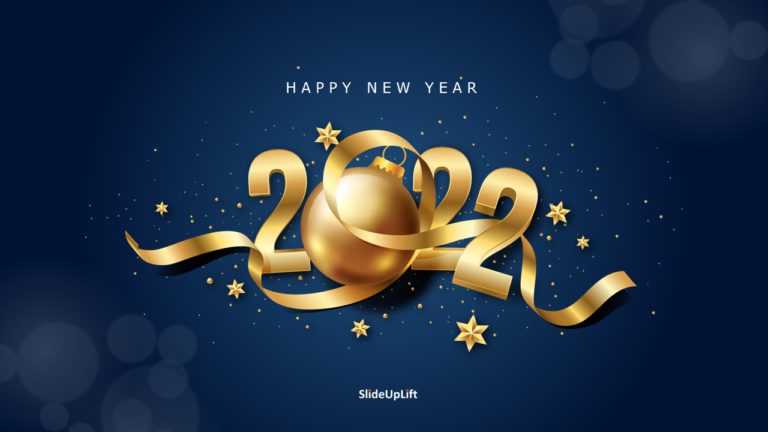 New Year 2022 PowerPoint Template & Google Slides Theme