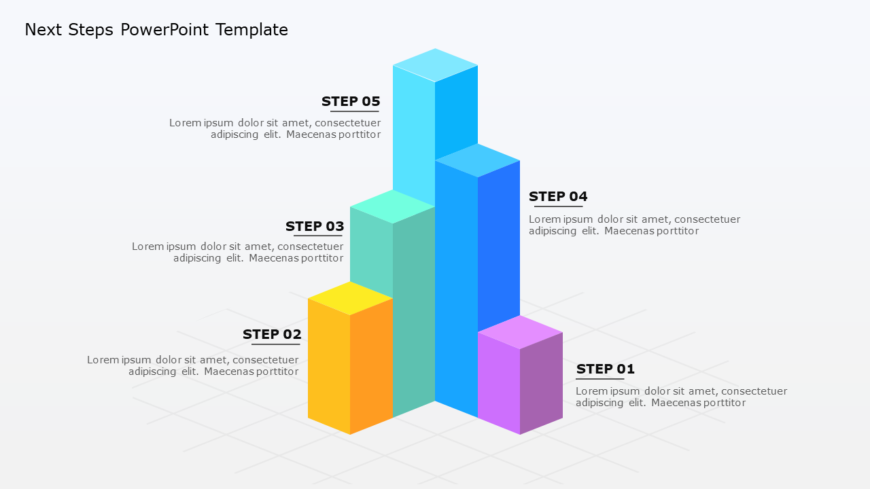 Next Steps 02 PowerPoint Template