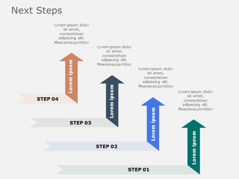 Next Steps 05 PowerPoint Template & Google Slides Theme