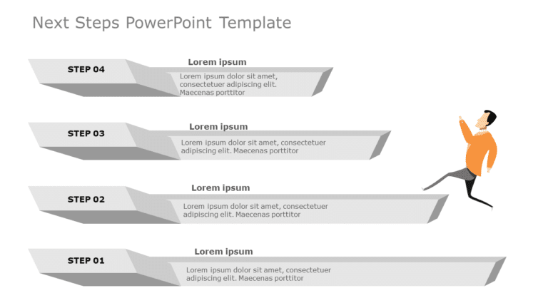 Next Steps 06 PowerPoint Template & Google Slides Theme