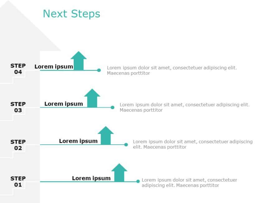 Next Steps 09 PowerPoint Template