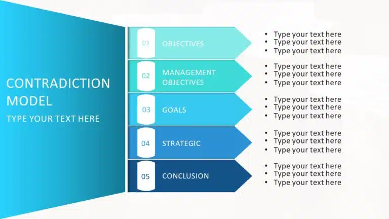 One Page Business Planning PowerPoint Template & Google Slides Theme