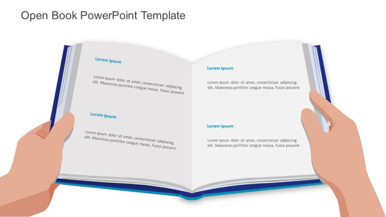 Open Book 01 PowerPoint Template & Google Slides Theme