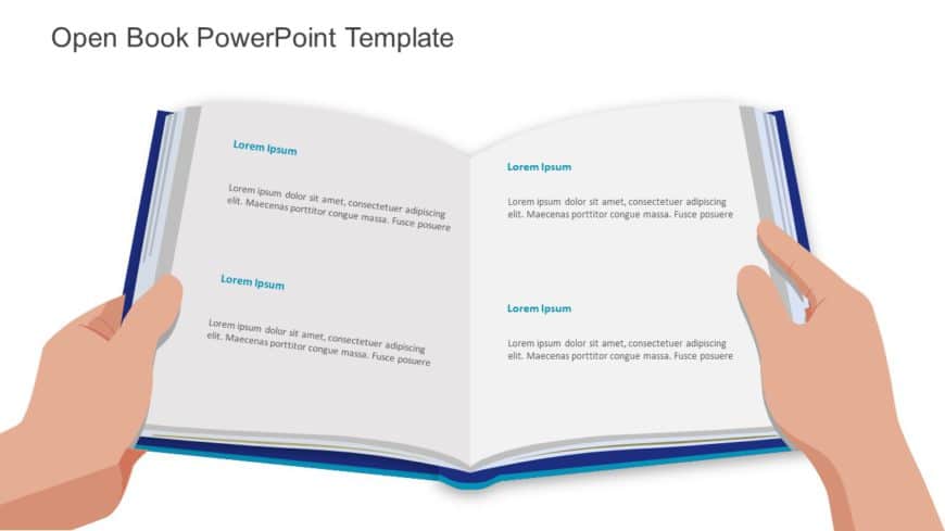 Open Book 01 PowerPoint Template