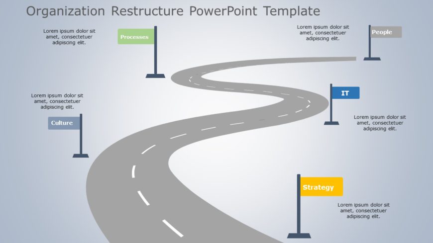 Organization Restructure 04 PowerPoint Template