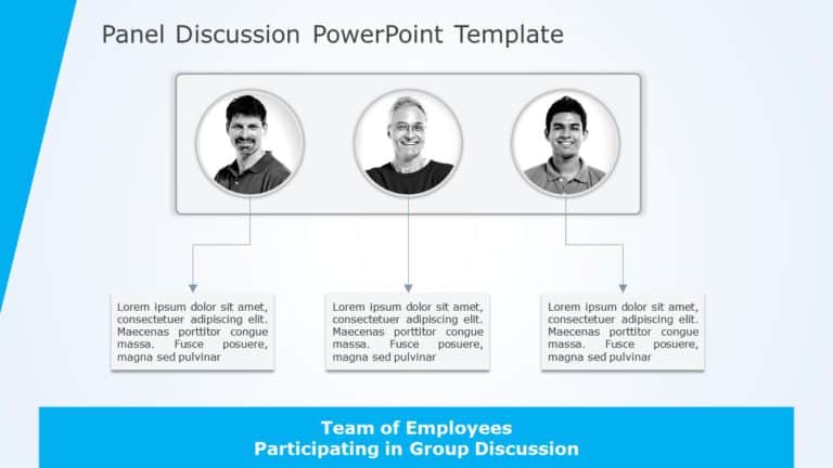 Panel Discussion 05 PowerPoint Template & Google Slides Theme