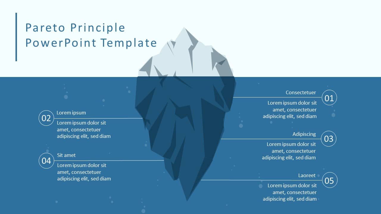 Pareto Principle 01 PowerPoint Template & Google Slides Theme