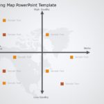 Perceptual Positioning Map PowerPoint Template & Google Slides Theme