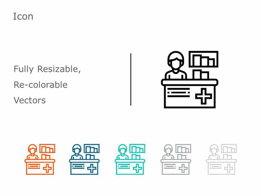 Pharmacy Icon 04 PowerPoint Template