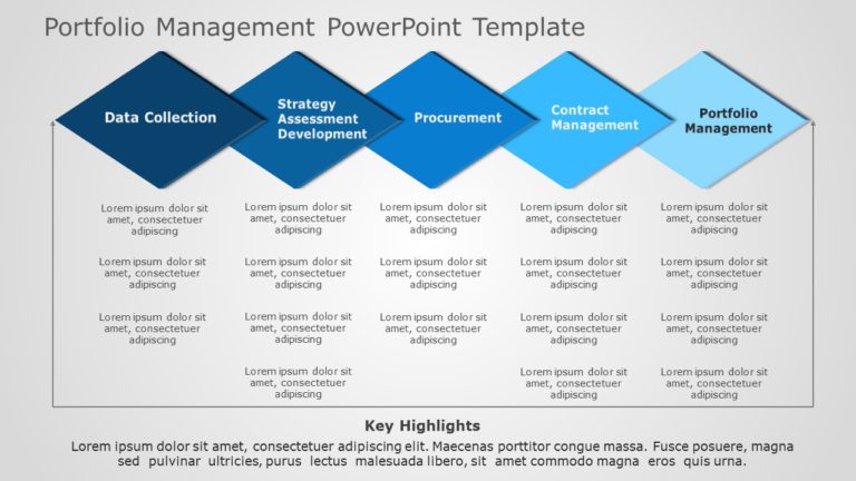 Portfolio Management PowerPoint Template & Google Slides Theme