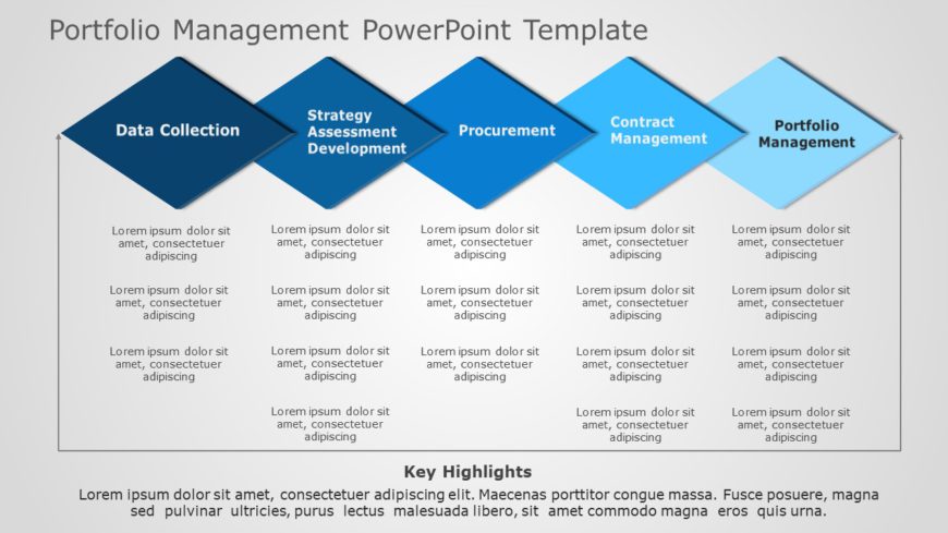 Portfolio Management PowerPoint Template