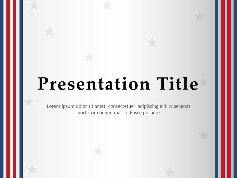 Presidents Day 01 PowerPoint Template