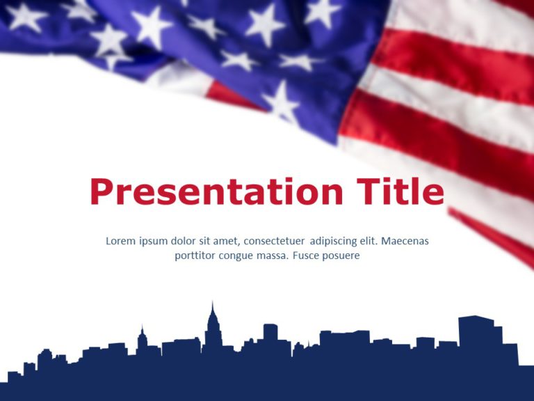 Presidents Day 03 PowerPoint Template & Google Slides Theme