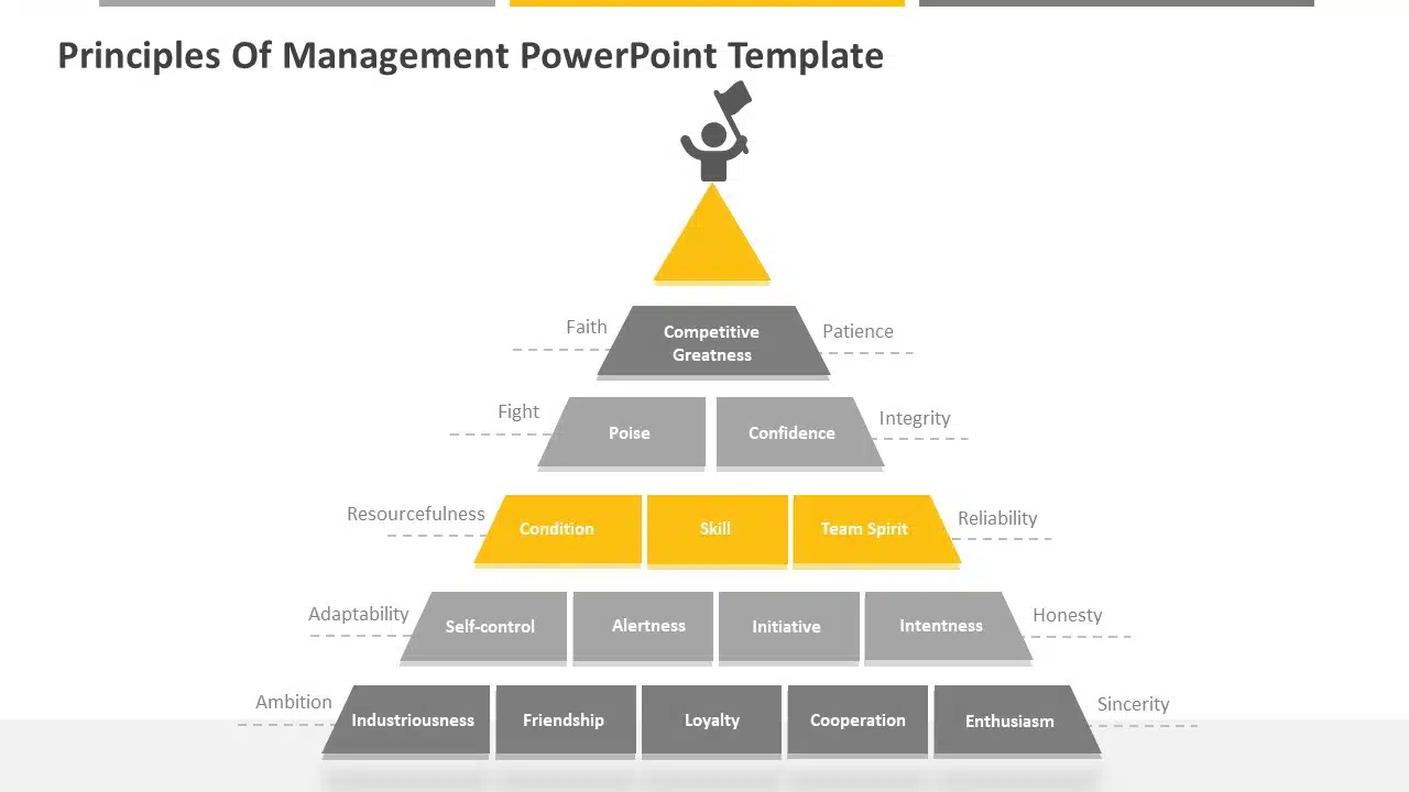 Principles of Management PowerPoint Template & Google Slides Theme