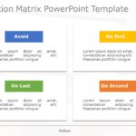 Prioritization Matrix 01 PowerPoint Template & Google Slides Theme