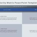 Priority Matrix 05 PowerPoint Template & Google Slides Theme