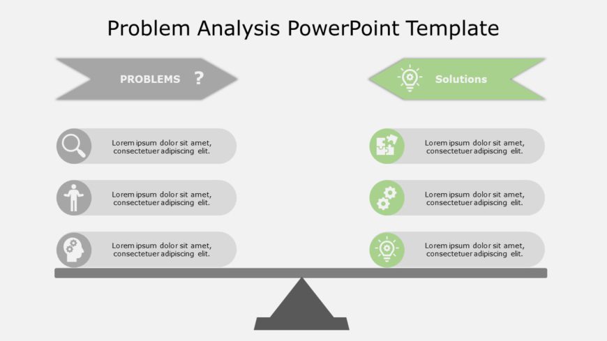 Problem Analysis 01 PowerPoint Template