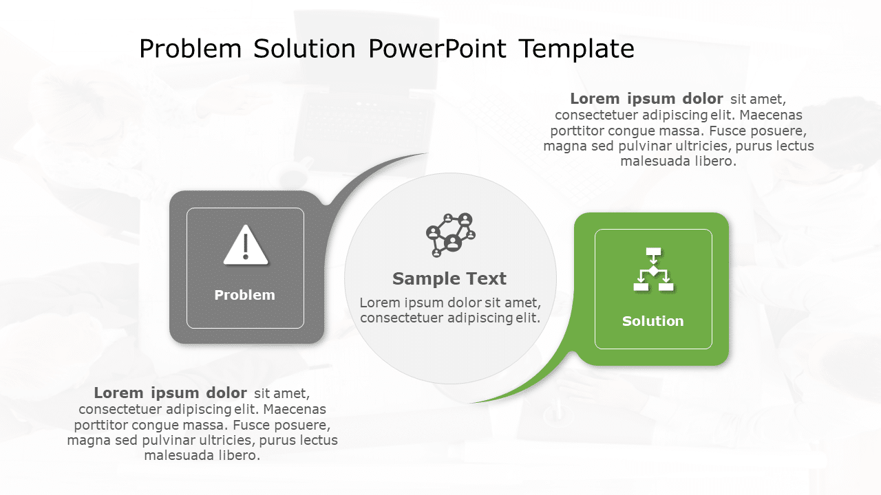 Problem Solution 166 PowerPoint Template & Google Slides Theme