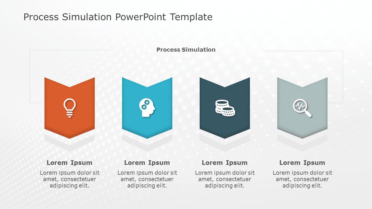 Process Simulation PowerPoint Template & Google Slides Theme