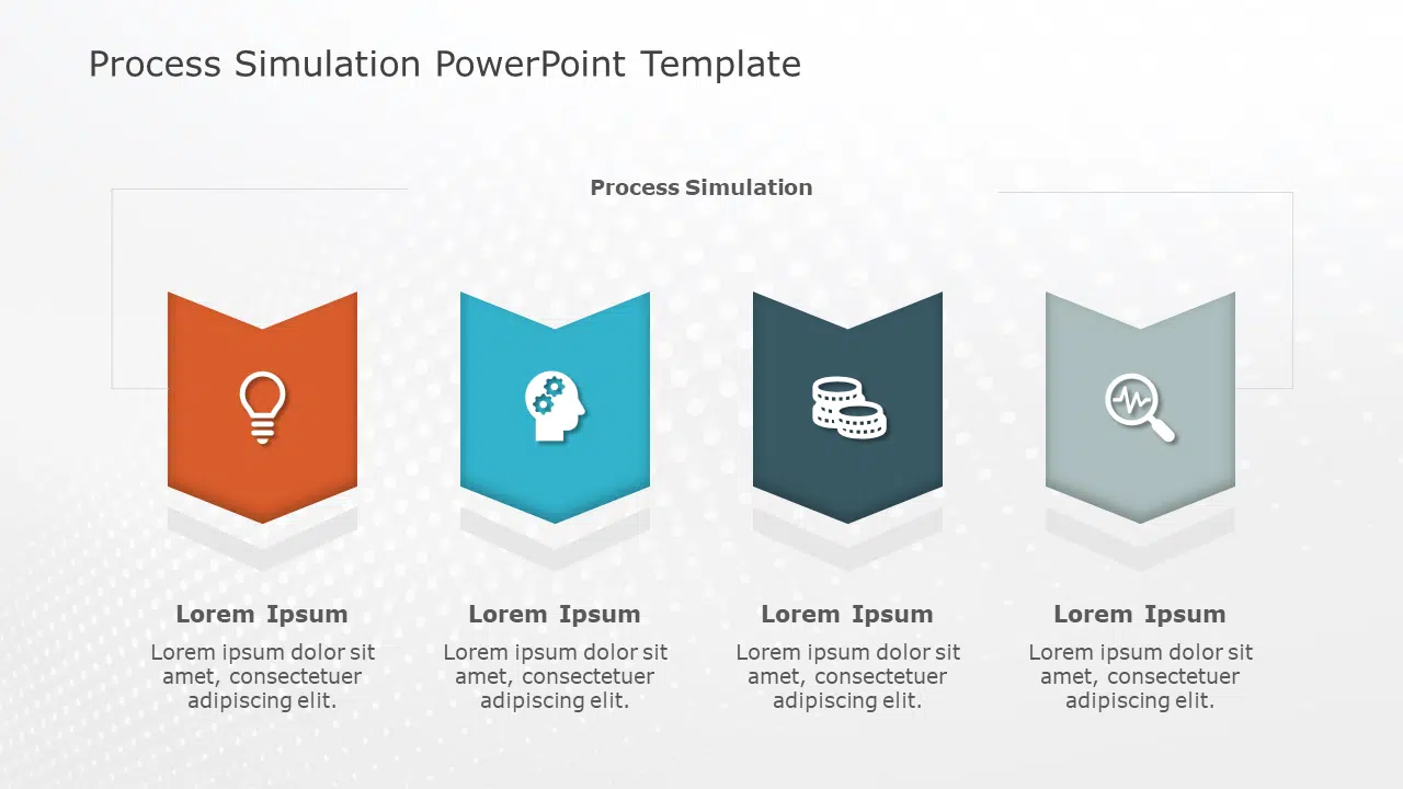 Process Simulation PowerPoint Template & Google Slides Theme