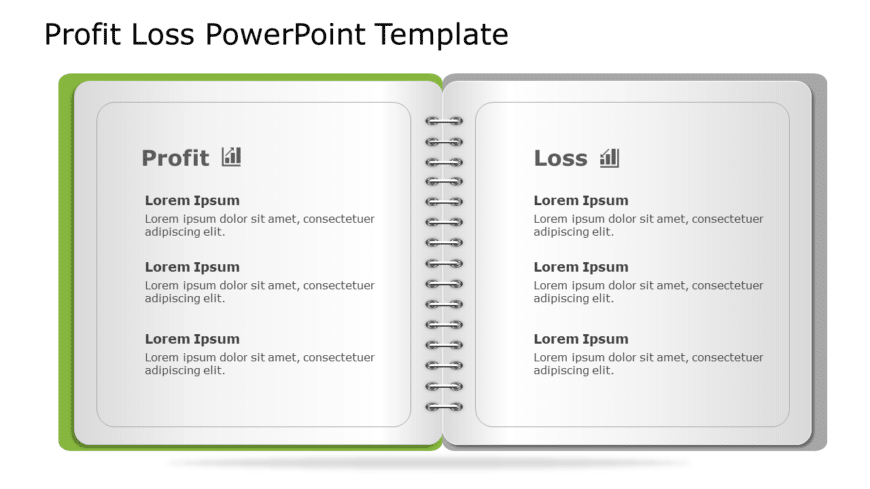Profit Loss 60 PowerPoint Template