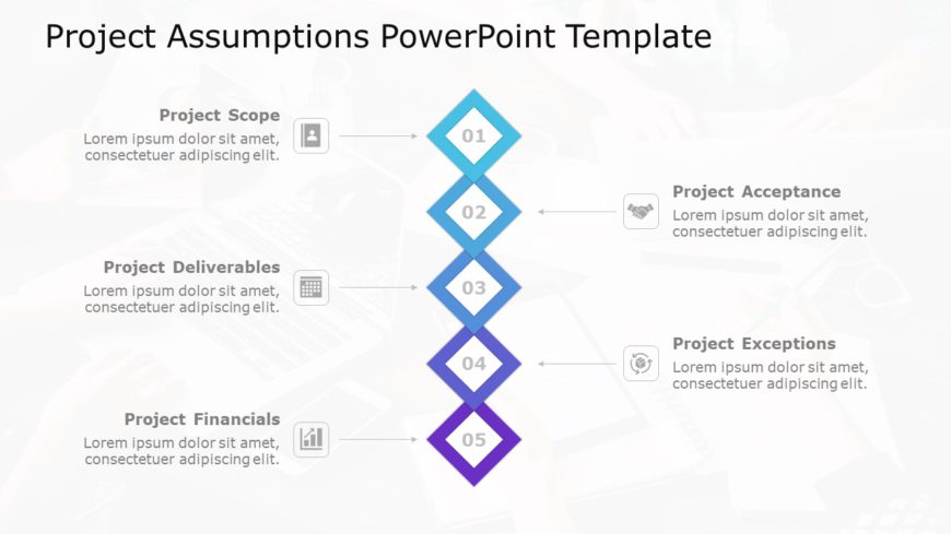 Project Assumptions 05 PowerPoint Template