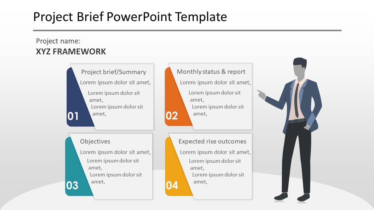 Project Brief 02 PowerPoint Template & Google Slides Theme