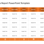 Project Issues Report PowerPoint Template & Google Slides Theme