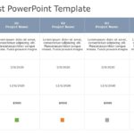 Project List 05 PowerPoint Template & Google Slides Theme