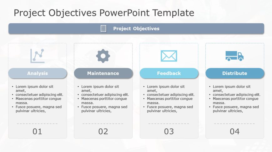 Project Objectives 01 PowerPoint Template