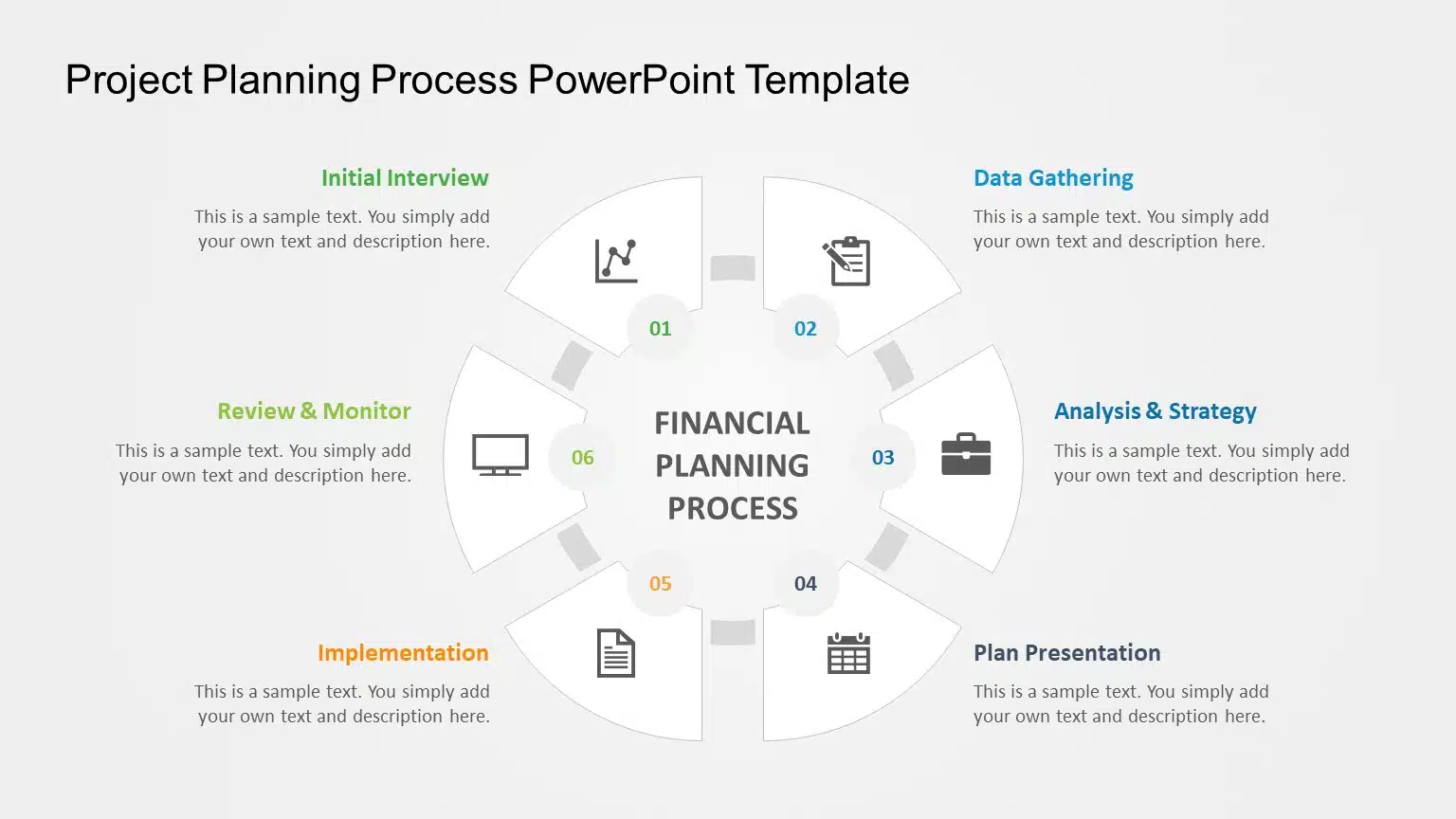 Project Planning Process PowerPoint Template & Google Slides Theme