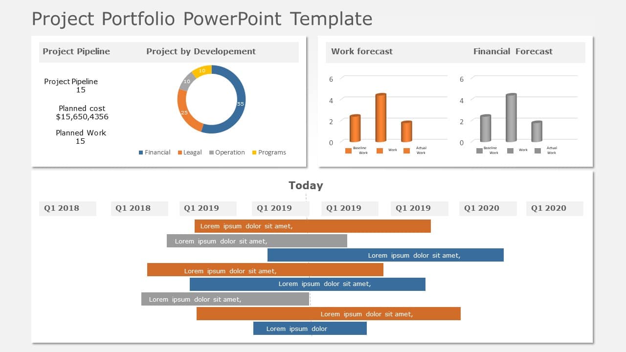 Project Portfolio PowerPoint Template 01 & Google Slides Theme