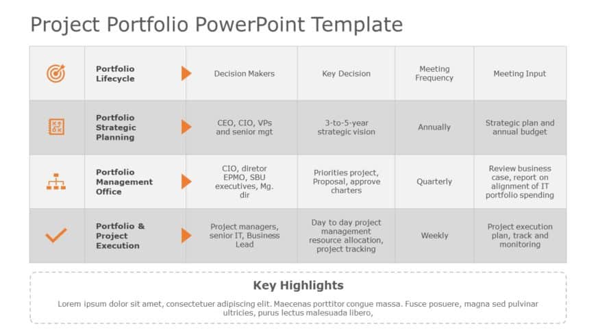 Project Portfolio PowerPoint Template 03
