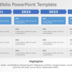 Project Portfolio PowerPoint Template 04 & Google Slides Theme