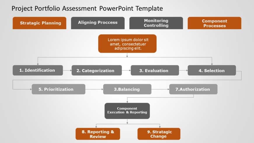 Project Portfolio Assessment PowerPoint Template