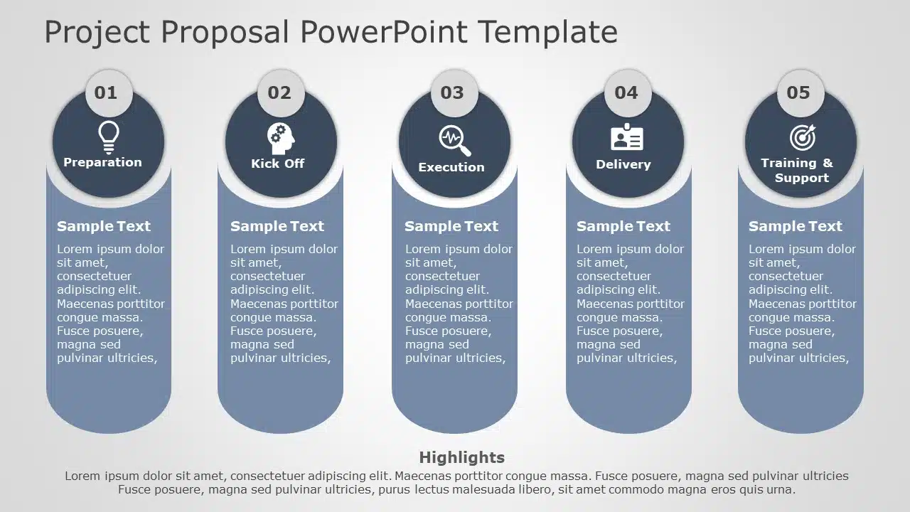 Project Proposal 01 PowerPoint Template & Google Slides Theme