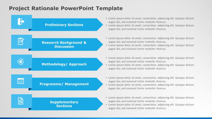 Project Rationale 02 PowerPoint Template