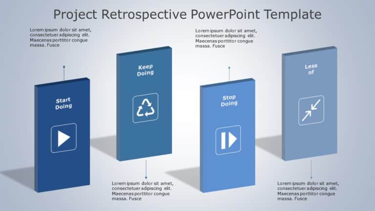 Project Retrospective 05 PowerPoint Template & Google Slides Theme