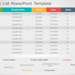 Project Task List 02 PowerPoint Template & Google Slides Theme