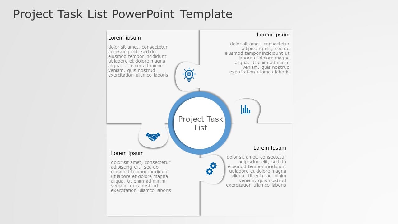 Project Task List 06 PowerPoint Template & Google Slides Theme