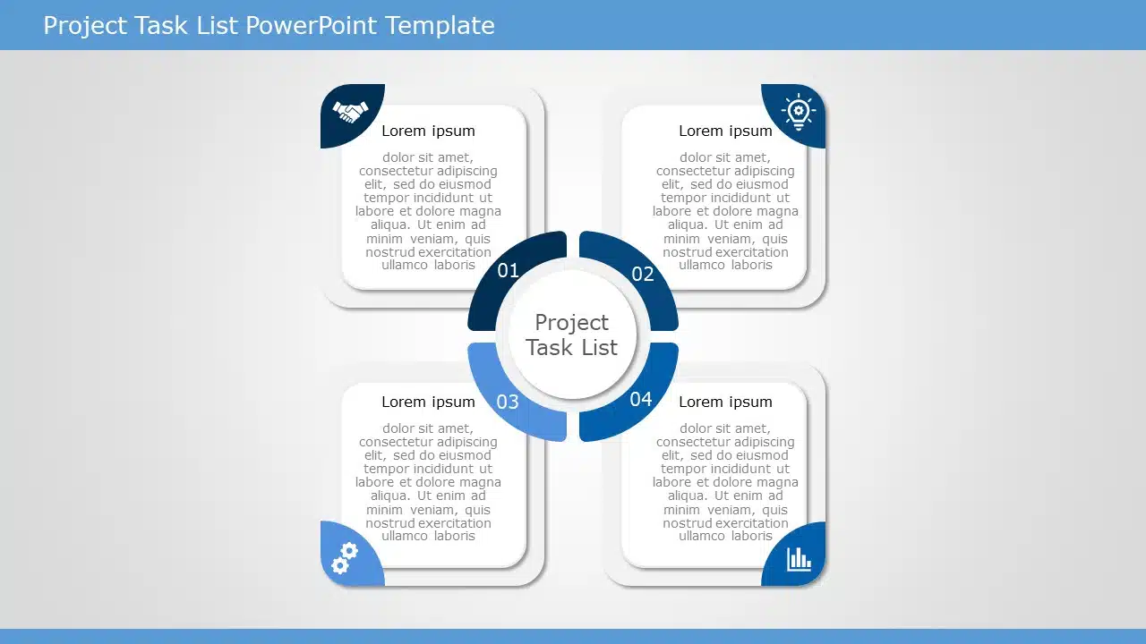 Project Task List 07 PowerPoint Template & Google Slides Theme