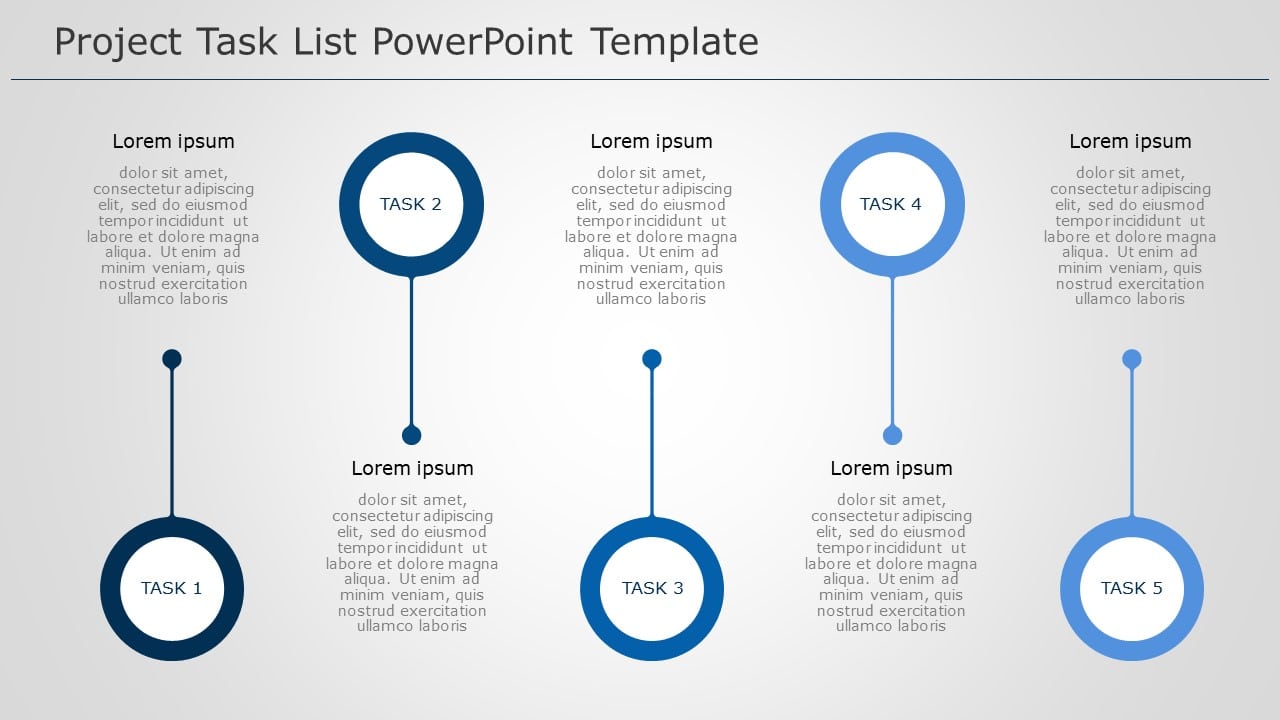 Project Task List 08 PowerPoint Template & Google Slides Theme