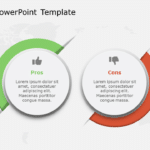 Pros Cons 124 PowerPoint Template & Google Slides Theme
